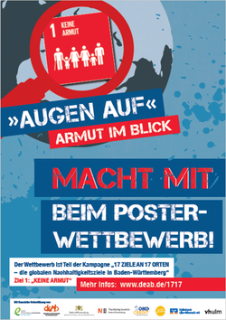 Plakat zum Posterwettbewerb